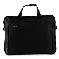 NILOX TECH - Borsa per Notebook/Laptop fino a 16", interni rinforzati, 2 ampi scomparti, tasca esterna, manico e tracolla