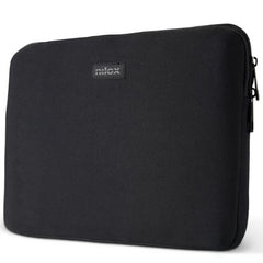 NILOX TECH - Custodia sleeve per Laptop fino a 14.1", cerniera in metallo, interni anti graffio, interni rinforzati