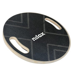 NILOX - Power Balance Board, in legno indurito, rullo in tessuto anti traccia, superficie anti scivolo, imita il concetto dello snowboard, il wakeboard e lo skateboard