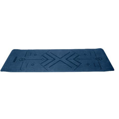 NILOX - Tappeto Fitness extra grande, gomma naturale, marcature sulla superficie per un corretto allineamento del corpo