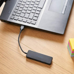 NILOX TECH - Hub con 4 porte USB-A 3.2 Gen1, compatibile con USB-A 2.0, connettore USB-A 3.2 output