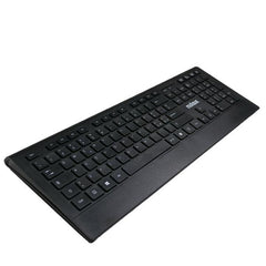 NILOX TECH - Tastiera con connessione wireless 2.4 Ghz, 105 tasti, layout italiano