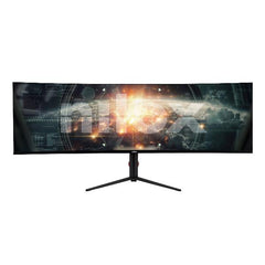 NILOX TECH - Monitor Curvo 49" 144Hz/IPS/Dual QHD/HDMI/DP/65W USB-C