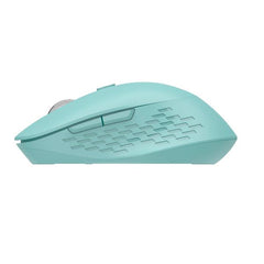 NILOX TECH - Mouse ottico, connessione wireless DUAL (Dongle 2.4 Ghz e wireless), 1600DPI, 6 pulsanti, ergonomico, funziona con pile AA(non incluse)
