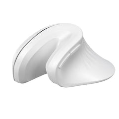 NILOX TECH - Mouse Verticale, connessione wireless con dongle 2.4 Ghz, 3200DPI, 6 tasti con silent click, funziona con pile AA(non incluse)
