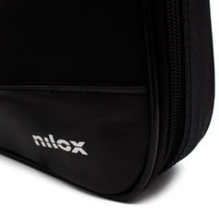 NILOX TECH - Borsa per Notebook/Laptop fino a 15.6", manico e tracolla, cerniera in metallo, interni rinforzati + Mouse ottico USB 1200 DPI, lunghezza cavo 1.2 mt, 3 tasti