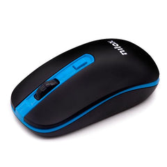NILOX TECH - Mouse ottico, connessione wireless 2.4 Ghz, 1600DPI, ricezione fino a 10 metri di distanza, funziona con pile AA(non incluse), 4 tasti, design ergonomico