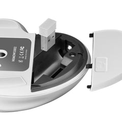 NILOX TECH - Mouse ottico, connessione wireless, ergonomico, 3200DPI, 6 tasti, funziona con pile AA (non incluse), interruttori Huano