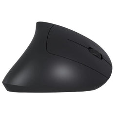 NILOX TECH - Mouse ottico verticale, connessione wireless 2.4 Ghz, 1600DPI, 6 tasti, funziona con pile AA(non incluse), ergonomico
