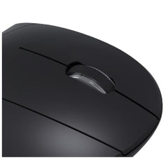 NILOX TECH - Mouse ottico verticale, connessione wireless 2.4 Ghz, 1600DPI, 6 tasti, funziona con pile AA(non incluse), ergonomico