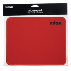 NILOX TECH - Tappetino per mouse, base anti scivolo, cuciture ricamate, scorrimento fluido