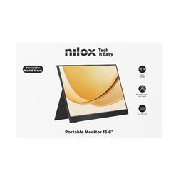NILOX TECH - Monitor Portatile 15.6” IPS 60HZ Full HD