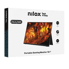 NILOX TECH - Monitor Gaming Portatile 16.1” IPS 120HZ  WUXGA