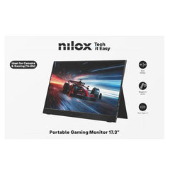 NILOX TECH - Monitor Gaming Portatile 17.3” IPS 144HZ Full HD