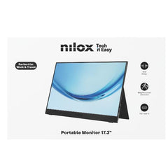 NILOX TECH - Monitor Portatile 17.3” IPS 60HZ Full HD