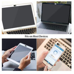 NILOX TECH - Cover slider copri webcam, scorrevole, 3 slider in confezione, ultra sottile