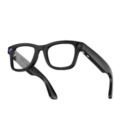 NILOX – Smartglasses con fotocamera integrata, Intelligenza Artificiale, audio Open Ear, microfono integrato e lenti PC anti-blue light e UV400