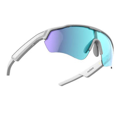 NILOX – Smartglasses sportivi SORAPIS con audio Open Ear, microfono integrato e lenti PC anti-blue light e UV400