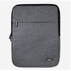NILOX TECH - Custodia sleeve per Notebook fino a 13.3", imbottita, anti shock, cerniera in metallo, 2 ampi scomparti