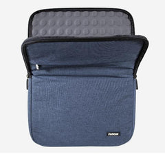 NILOX TECH - Custodia sleeve per Notebook fino a 14.1", imbottita, anti shock, cerniera in metallo, 2 ampi scomparti