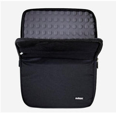 NILOX TECH - Custodia sleeve per Notebook fino a 15.6", imbottita, anti shock, cerniera in metallo, 2 ampi scomparti