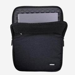 NILOX TECH - Custodia sleeve per Notebook fino a 15.6", imbottita, anti shock, cerniera in metallo, 2 ampi scomparti