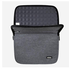 NILOX TECH - Custodia sleeve per Notebook fino a 15.6", imbottita, anti shock, cerniera in metallo, 2 ampi scomparti