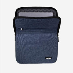 NILOX TECH - Custodia sleeve per Notebook fino a 17.3", imbottita, anti shock, cerniera in metallo, 2 ampi scomparti