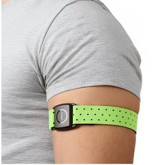 NILOX - Fascia da braccio HRM smart, sensore ottico a 4 canali, monitoraggio frequenza cardiaca, resistente all'acqua 3ATM, batteria ricaricabile di lungo durata