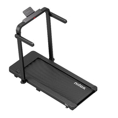 NILOX - Tapis roulant pieghevole, multimediale con App e telecomando, motorizzato con potenza 1CV, superficie disponibile per camminare di 1100 x 420 mm, peso massimo utente 100KG