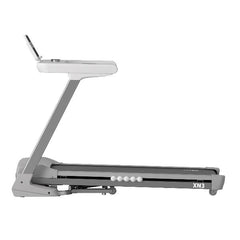 NILOX - Tapis roulant pieghevole, multimediale con App e telecomando, motorizzato con potenza 1,25CV, superficie disponibile per camminare di 1270 x 490 mm, peso max utente 130KG