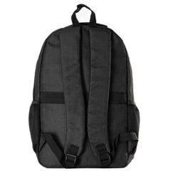 NILOX TECH - Zaino per Notebook/Laptop 15.6", materiale riciclato, 2 ampi scomparti, tasche esterne, spallacci imbottiti e regolabili