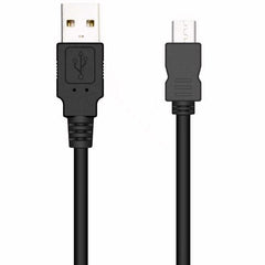 NILOX TECH - Cavo di collegamento con connettori USB-A 2.0 a connettore USB-2.0 MICRO, maschio a maschio, lunghezza cavo 0,8m , velocità di trasferimento: fino a 480 Mbps