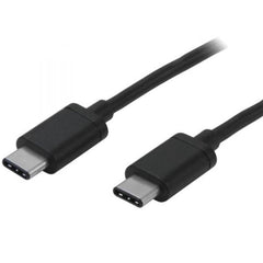 NILOX TECH - Cavo con connettore USB-C 3.1 a connettore USB-C 3.2, maschio a maschio, lunghezza cavo 2 mt, Connettore placcato Nickel, potenza massima 15 Watt