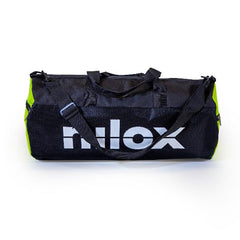 NILOX - Borsa da Outdoor, materiale Poliestere/PU 600D con fodera in nylon e inserti in rete, dimensioni compatte, tasche laterali