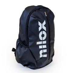 NILOX -Zaino in PU, ideale per Outdoor e Sport, dimensioni compatte, spallacci imbottiti e regolabili, tasca frontale e 2 tasche laterali