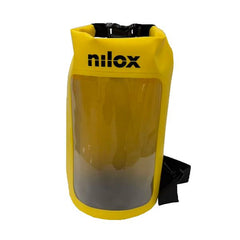 NILOX - Borsa stagna con capienza 5L, utilizzo Outdoor, prodotta in Tarpaulin PVC, resistente all'acqua IPX6, chiusura roll-top
