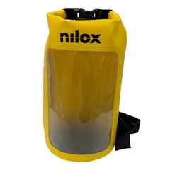 NILOX - Borsa stagna con capienza 5L, utilizzo Outdoor, prodotta in Tarpaulin PVC, resistente all'acqua IPX6, chiusura roll-top