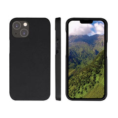 New York - Custodia in Pelle per iPhone 14 - Nero