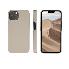 New York - Custodia in Pelle per iPhone 14 - Sabbia