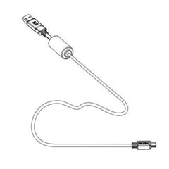 MINI USB CABLE WITH FERRITE