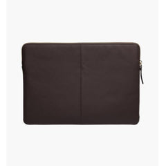 Paris - Sleeve in Pelle Saffiano per Laptop 15”/MacBook Pro 16” - Marrone
