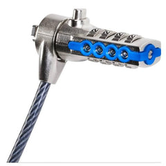 Targus DEFCON™ T-Lock – Cavo di Sicurezza con Combinazione Reimpostabile per Laptop e Desktop