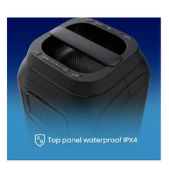 PARTY SPEAKER 160W BLUETOOTH IPX4 TWS EFFETTO LUCI KARAOKE