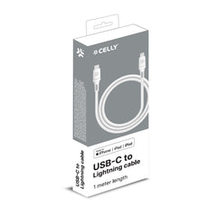 PC2USBCLIGHT - Cavo USB-C a Lightning, lunghezza 1 metro, potenza massima 60 Watt, certificazione "MFI" [PROCOMPACT2]