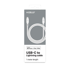 PC2USBCLIGHT - Cavo USB-C a Lightning, lunghezza 1 metro, potenza massima 60 Watt, certificazione "MFI" [PROCOMPACT2]