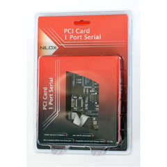 NILOX TECH - Scheda PCI 1 porta seriale, soluzione efficace per aggiungere 1 porta seriale al PC