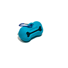 MUITOMAS - Porta Sacchetti blu ottanio