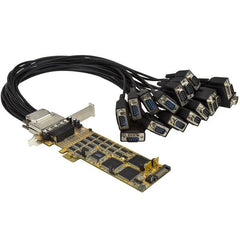 Scheda PCIe 16 porte DB9 RS232