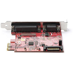 Scheda adattatore PCI Express Combo con 1 porta parallela DB25 e 1 porta seriale RS232